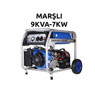 DATSU DBJ9500E MARŞLI MONO BENZİNLİ JENERATÖR 9 KVA - 7 KW