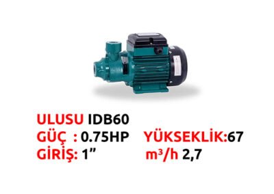 ULUSU IDB60 0,75HP POMPA