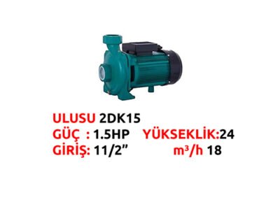 ULUSU 2DK15 SU POMPASI 1.5 HP