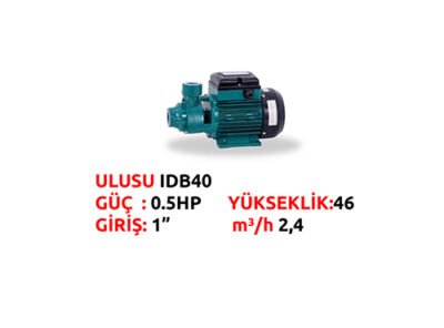 ULUSU IDB40 0.50 HP SU POMPASI