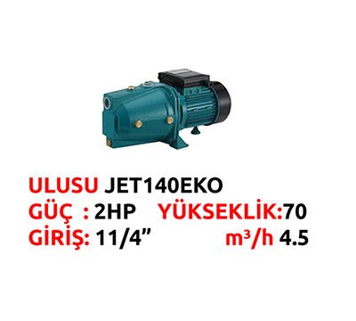 ULUSU JET EKO 140 2.0 HP