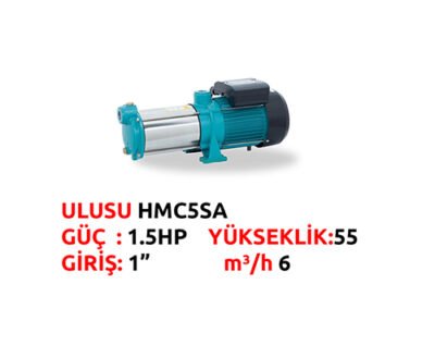 ULUSU KADEMELİ HMC-5SA 1.5HP 220V-230V