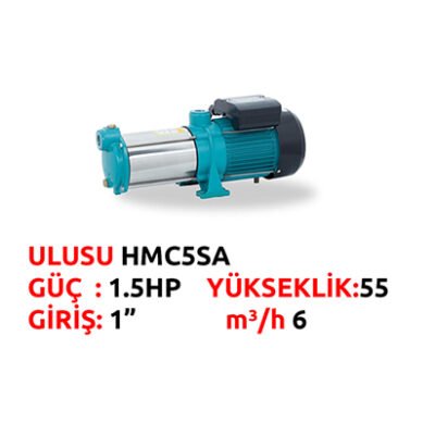 ULUSU KADEMELİ HMC-5SA 1.5HP 220V-230V