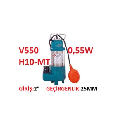 ULUSU V550 DRENAJ POMPA  550W