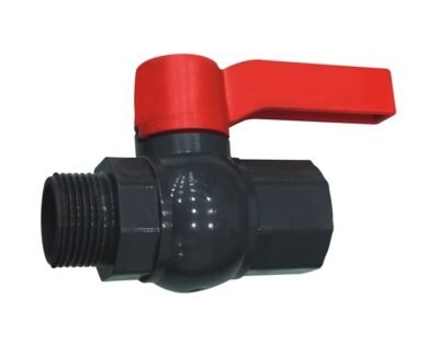 1 KÜRESEL VANA PLASTİK PN6 ERKEK-DİŞİ