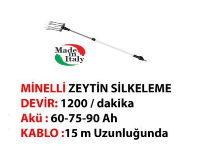 MİNELLİ OLİVGREEN 500 PLUS ZEYTİN HASAT İTALYAN